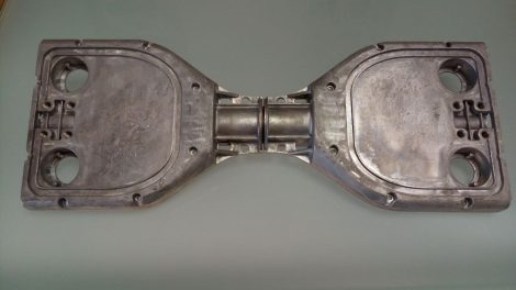 Hoverboard aluminium váz,  tartó lemez