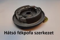 Hátsó fékpofa szerkezet
