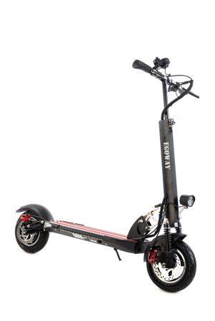 Elektroroller 10" 13Ah 48V 500watt Schwarz Straßenzulassung mit Vollgummi